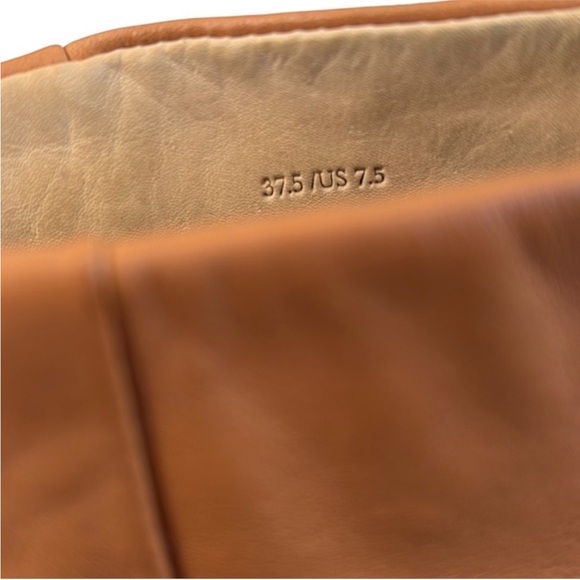 Rag & Bone Leather Newbury Heeled Ankle Boots Tan Size 7.5 - Picture 9 of 12